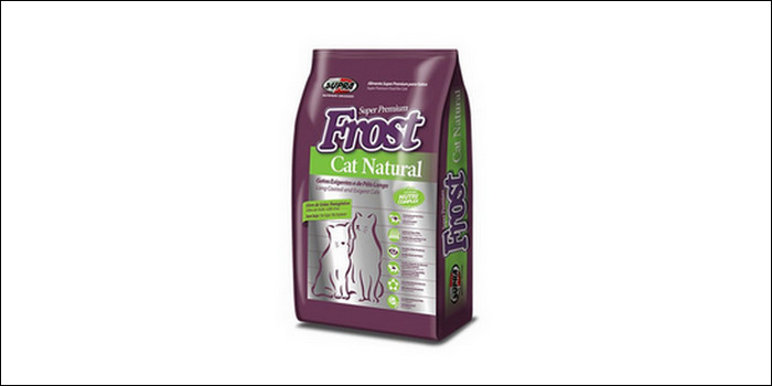 rekomendasi makanan kucing Frost natural super premium