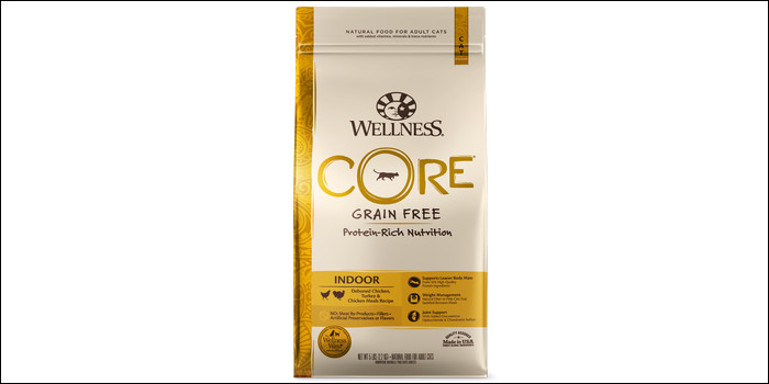 makanan kucing Wellness core indoor formula