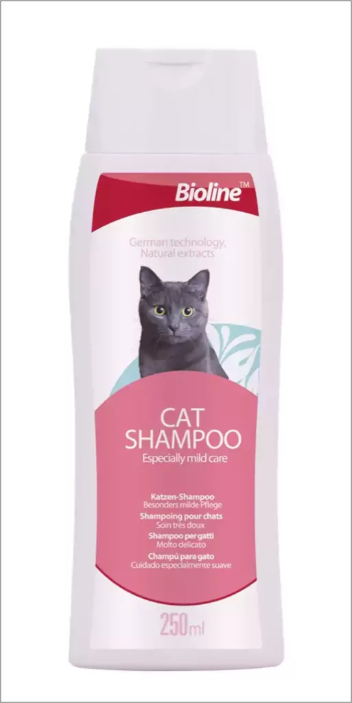 Bioline Cat Shampoo Especially Mild Care
