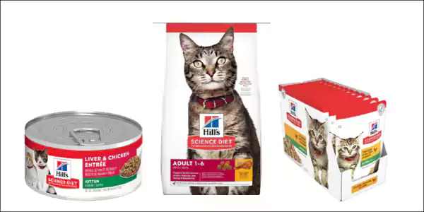 Makanan penggemuk kucing - Hill's Science Diet