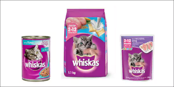 Makanan penggemuk kucing - Whiskas