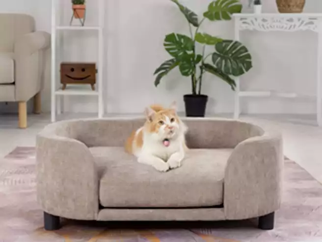 Rekomendasi Tempat Tidur Kucing Isiruma Critter Pet Bed Sofa Premium